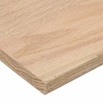 Stair Treads 2 pcs Untreated Solid Oak - Natural Elegance