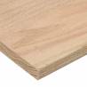 Stair Treads 2 pcs Untreated Solid Oak - Natural Elegance