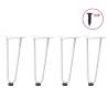  Hairpin Table Legs 4 pcs White 30 cm Solid Steel Colour white Size 30 cm Quantity in Package 1 Model 2 rods 