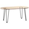 Hairpin Table Legs 4 pcs Black 42 cm Solid Steel | Hipomarket