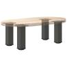 Coffee Table Legs - 4 pcs Anthracite Steel 30-32 cm | HipoMarket