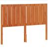 Headboard Wax Brown 135cm Solid Wood Pine - Stylish & Sturdy