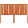 Headboard Wax Brown 135cm Solid Wood Pine - Stylish & Sturdy