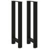  Coffee Table Legs Black 2 pcs 40x(100-101) cm Steel Colour black Size 40 x (100-101) cm Quantity in Package 2 Number of 1 