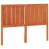 Headboard Wax Brown 135cm Solid Wood Pine - Stylish & Sturdy