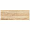 Stair Treads 2 pcs Untreated Solid Wood Oak - Hipomarket