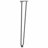 Hairpin Table Legs 4 pcs Anthracite 72 cm Solid Steel