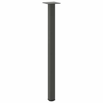 Coffee Table Legs (4 pcs) Anthracite 72-74 cm Steel