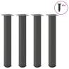  Coffee Table Legs 4 pcs Anthracite 72-74 cm Steel Colour anthracite Size 72-74 cm (80 mm) Quantity in Package 1 Number of 