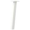 Stylish White Coffee Table Legs - 30 cm Steel Set of 4