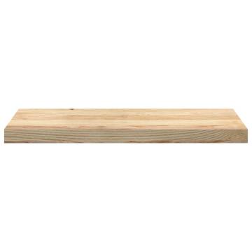 Oak Stair Treads 2 pcs | Untreated Solid Wood 70x30x2 cm