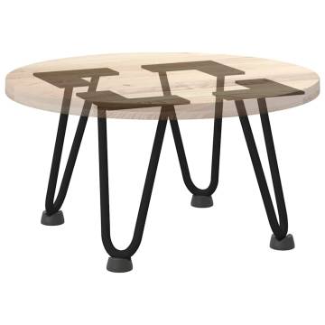 Hairpin Table Legs 4 pcs Black 20 cm Solid Steel | Hipo Market