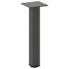 Stylish Coffee Table Legs - Anthracite Steel, 30-32 cm | HipoMarket