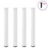  Coffee Table Legs 4 pcs White 90-92 cm Steel Colour white Size 90-92 cm (80 mm) Quantity in Package 1 Number of 