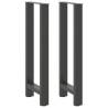  Coffee Table Legs Anthracite 2 pcs 40x(100-101) cm Steel Colour anthracite Size 40 x (100-101) cm Quantity in Package 2 Number of 1 