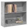 Bookshelf Concrete Grey 80x24x75 cm - Stylish Storage Solution