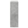 Bookshelf Concrete Grey 80x24x75 cm - Stylish Storage Solution