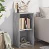  2-Tier Book Cabinet Concrete Grey 40x30x76.5 cm Engineered Wood Colour concrete grey Quantity in Package 1 Height 76.5 cm Width 40 cm 