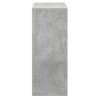 2-Tier Book Cabinet Concrete Grey | Stylish Storage Solution