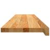 Stair Treads 20 pcs Light Brown Oak | 100x25x2 cm