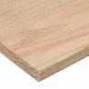 Stair Treads 2 pcs Solid Oak - Untreated 100x25x2 cm