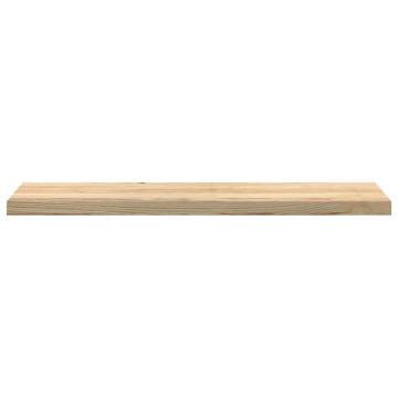 Stair Treads 2 pcs Untreated Solid Oak - 110x30x2 cm | HipoMarket