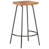 Stylish Bar Stools Set of 4 - Solid Acacia Wood