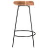 Stylish Bar Stools Set of 4 - Solid Acacia Wood