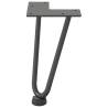 Hairpin Table Legs 4 pcs Anthracite 20 cm Solid Steel | Hipo Market