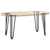 Hairpin Table Legs 4 pcs Black 42 cm Solid Steel | HipoMarket