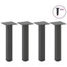  Coffee Table Legs 4 pcs Anthracite 42-44 cm Steel Colour anthracite Size 42-44 cm (40 mm) Quantity in Package 1 Number of 