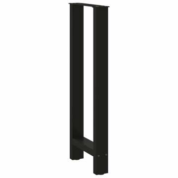 Stylish Black Coffee Table Legs - Sturdy Steel Design | HiPo Market