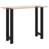 Stylish Black Coffee Table Legs - Sturdy Steel Design | HiPo Market