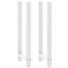  Coffee Table Legs White 2 pcs 40x(110-111) cm Steel Colour white Size 40 x (110-111) cm Quantity in Package 2 Number of 1 