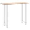 White Coffee Table Legs - 2 pcs Steel | Hipomarket