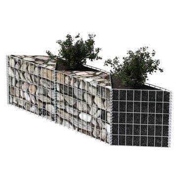 Gabion Basket Galvanised Steel 120x30x50 cm - Durable & Stylish