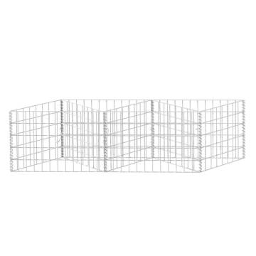 Gabion Basket Galvanised Steel 120x30x50 cm - Durable & Stylish