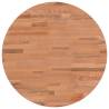 Round Solid Wood Beech Table Top Ø50x4 cm - HipoMarket