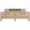 Solid Pine Bed Frame 180x200 cm Super King - Stylish & Durable