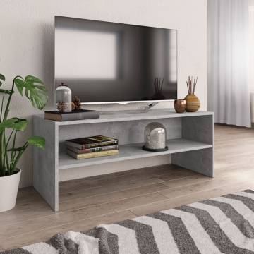 TV Cabinet Concrete Grey - Stylish & Practical | Hipo Market