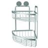 Kleine Wolke Double Shower Rack - Rocco Triangular Aluminium