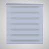 Zebra Blind 80x175 cm White - Elegant Roller Blind for Modern Homes