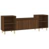 Stylish Brown Oak TV Cabinet - 160x35x55 cm | Hipo Market