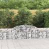 Arched Gabion Baskets 5 pcs 300x30x60/80 cm Galvanised Iron Size 300 x 30 x 60/80 cm Quantity in Package 5 