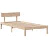 Bookcase Bed 90x200 cm - Solid Pine Wood Frame | HiPoMarket