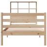 Bookcase Bed 75x190 cm | Solid Pine Wood Frame - Hipo Market