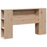 Small Double Bed Frame 120x190 cm - Solid Pine Wood | Hipo Market