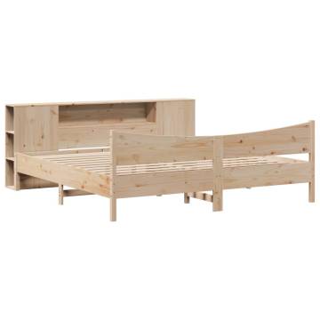 Super King Bed Frame 180x200 cm - Solid Pine Wood | Hipo Market