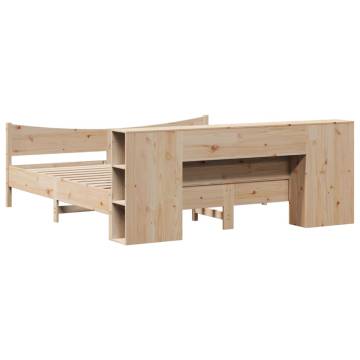 Super King Bed Frame 180x200 cm - Solid Pine Wood | Hipo Market