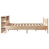 Solid Pine Bed Frame 140x200 cm - Stylish & Functional